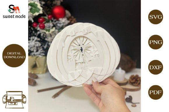 Jesus-2 Pop Up Egg Light Box Paper Cut Template Cricut File